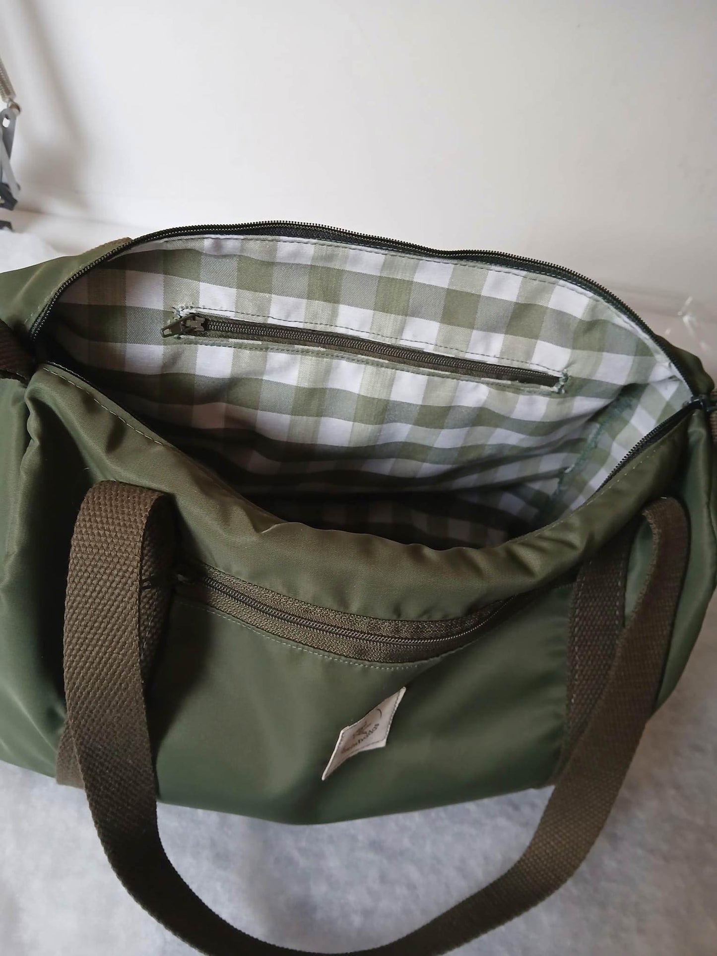 Bolso artesanal de tela – Modelo Irati Impermeable