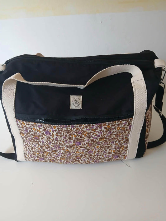 Bolsa de viaje artesanal de tela – Modelo Alpes