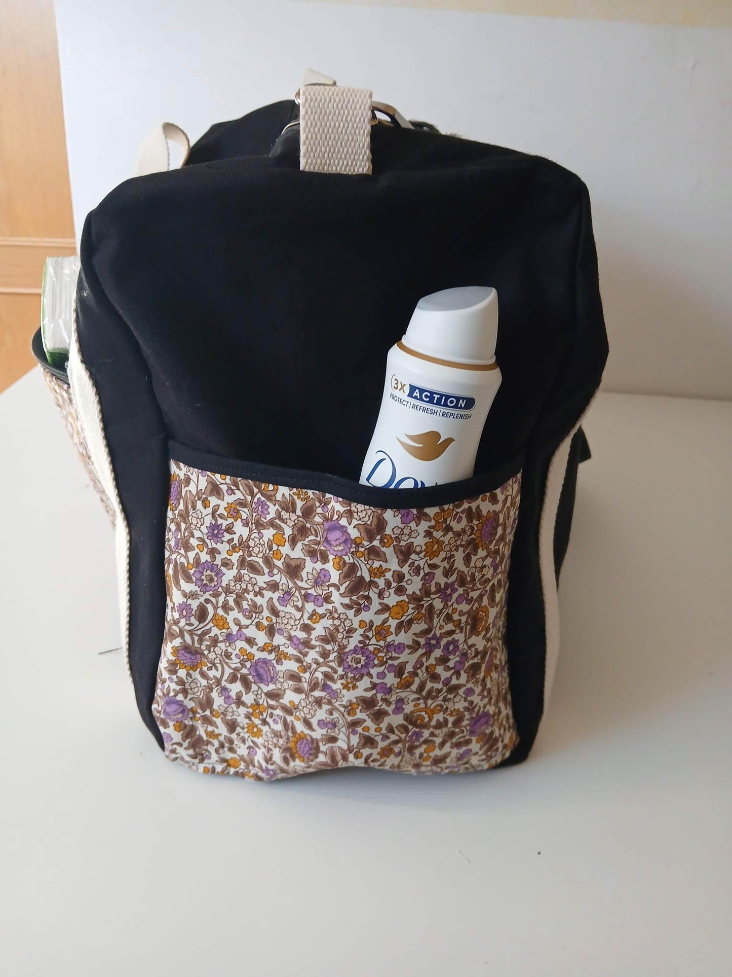 Bolsa de viaje artesanal de tela – Modelo Alpes