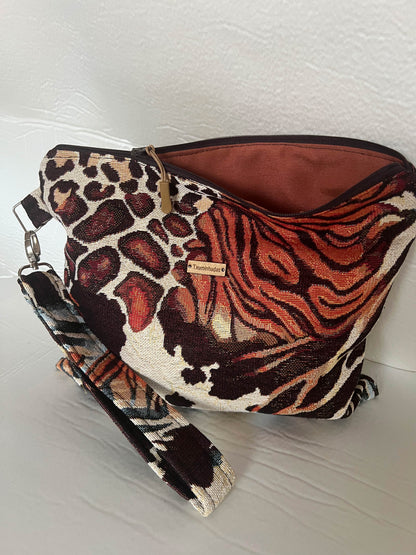 Bolso pequeño artesanal de tela – Modelo Bali