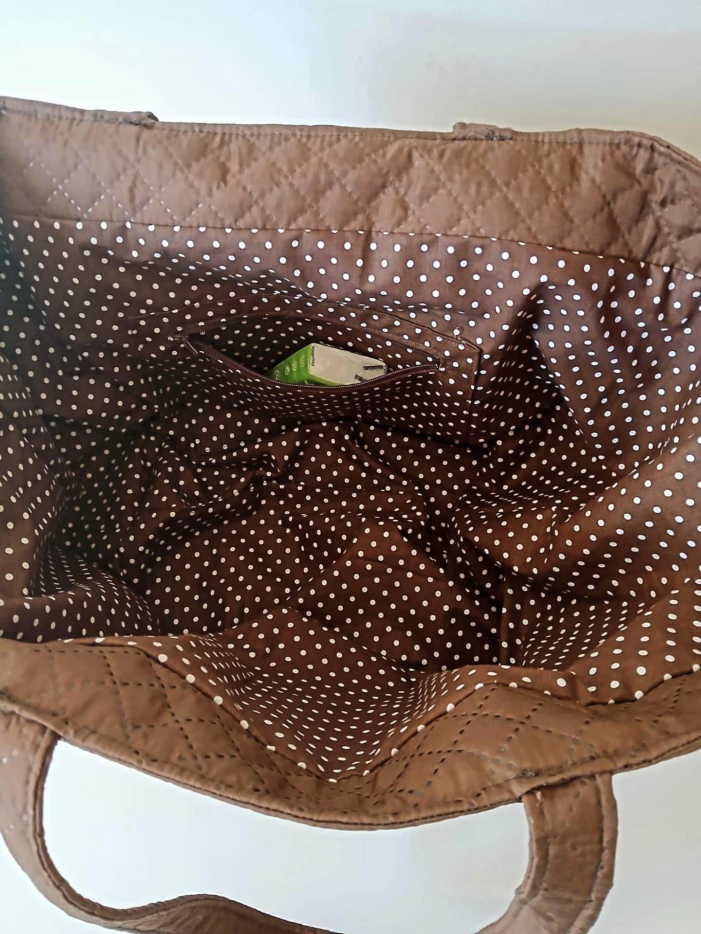 Bolso artesanal de tela – Modelo Cerdeña