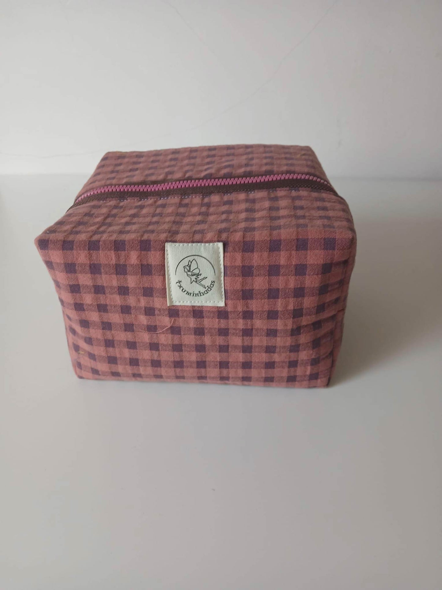 Neceser Sicilia Cuadros Rosa