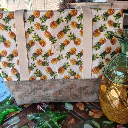 Bolsa de playa artesanal de tela – Modelo Jamaica