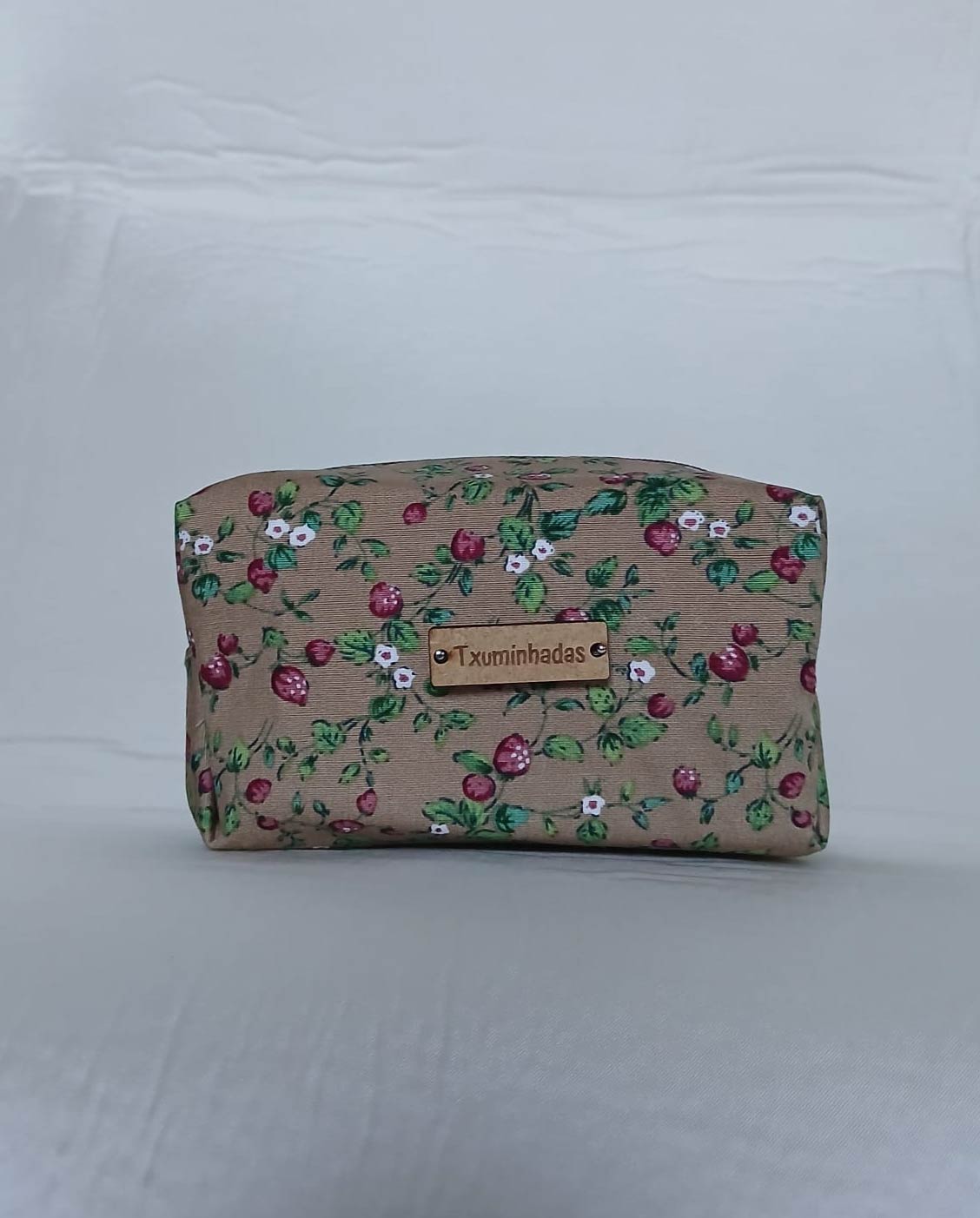 Neceser Sicilia Marrón Flores