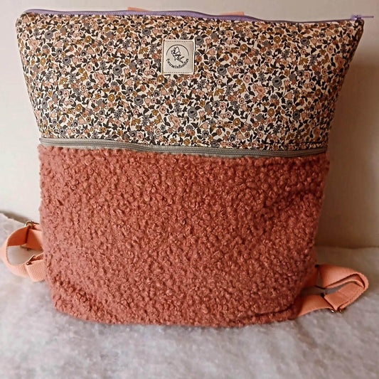 Mochila artesanal de tela – Modelo Atlas