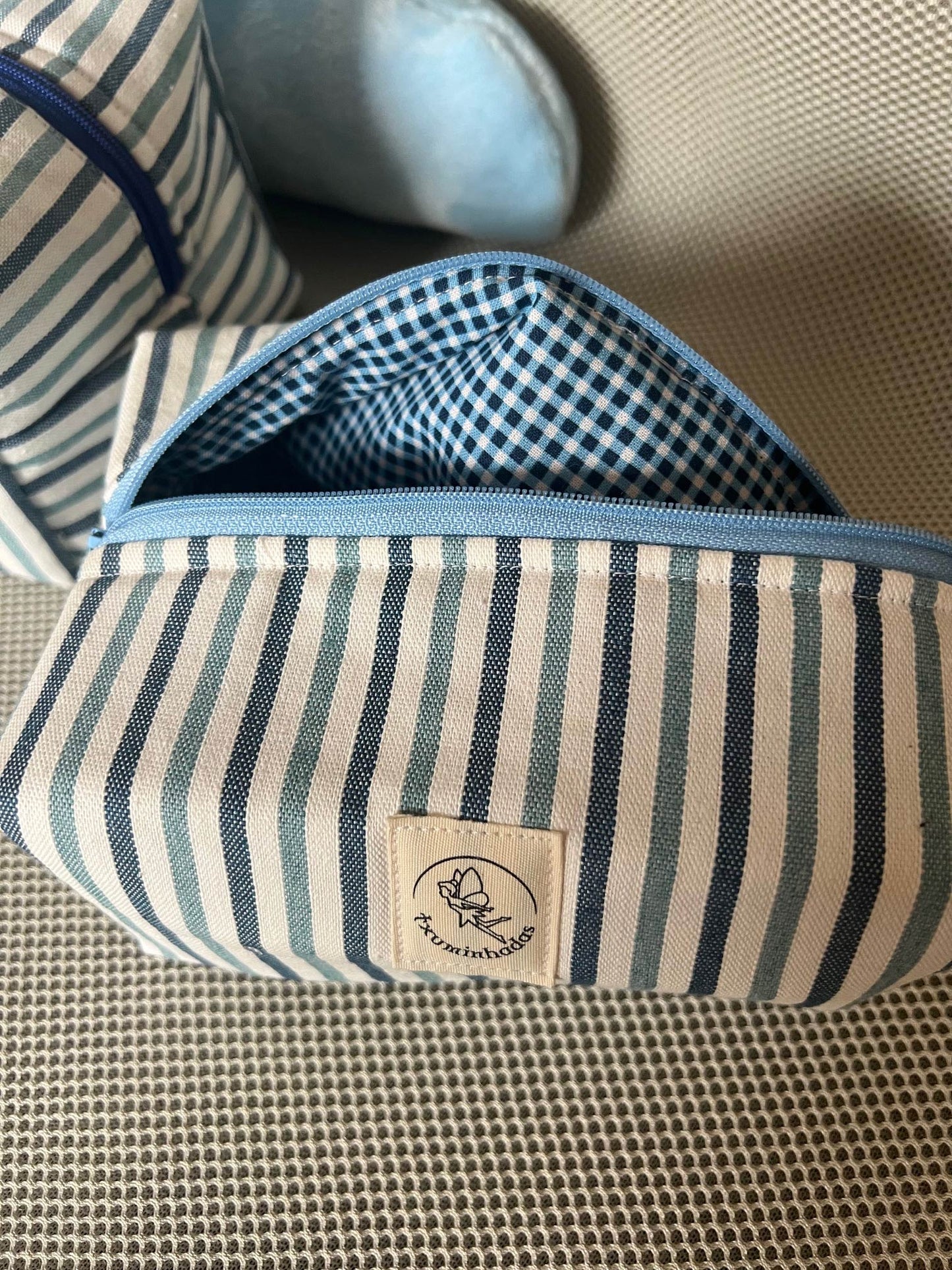 Neceser Sicilia Rayas Azules