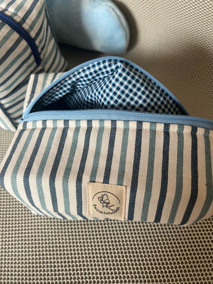 Neceser Sicilia Rayas Azules
