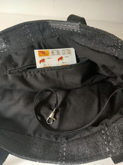 Bolso artesanal de tela – Modelo Sumatra Denim